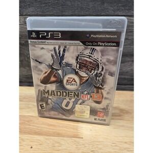 EA Sports Madden NFL 13 Sony PlayStation 3 PS3 Football Game Calvin Johnson Jr